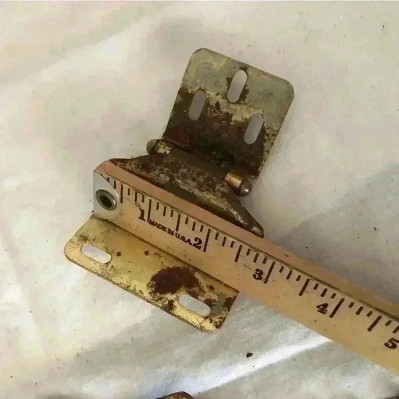vtg lot of 8 door hinges - Picture 15 of 15